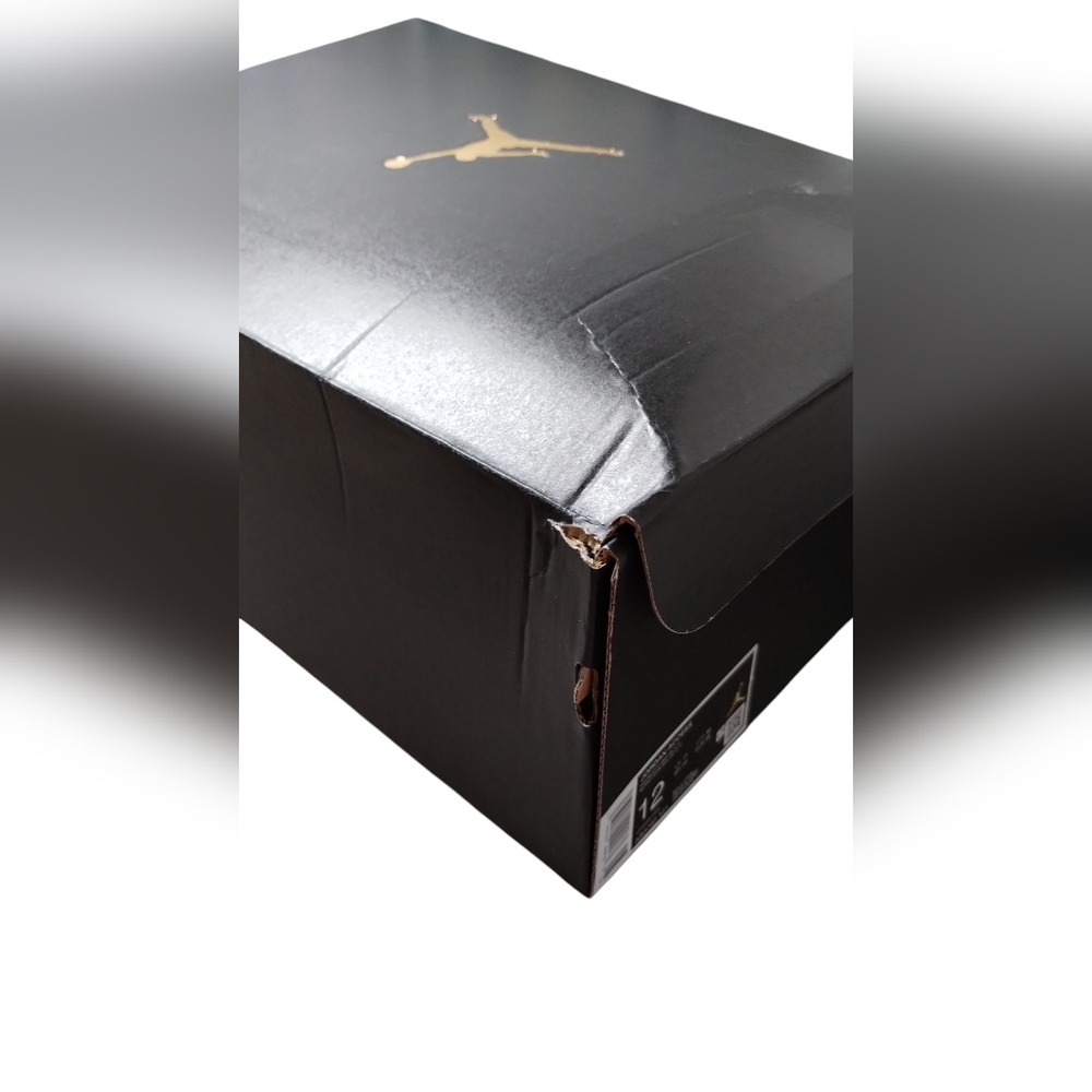NIKE Jordan Men's Black Sneakers Athletic Size 12 New In Box NWT - Picture 9 of 16